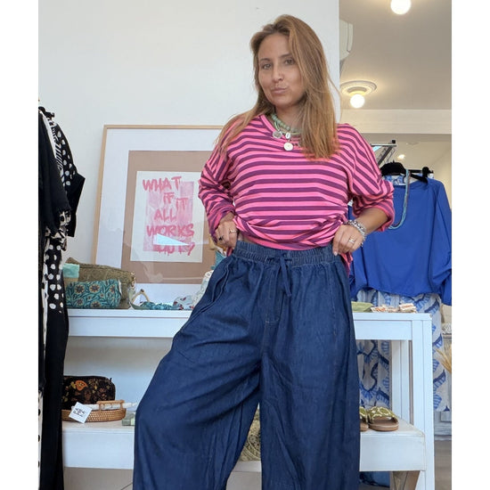 Calças Baggy Dark Jeans – vista 2