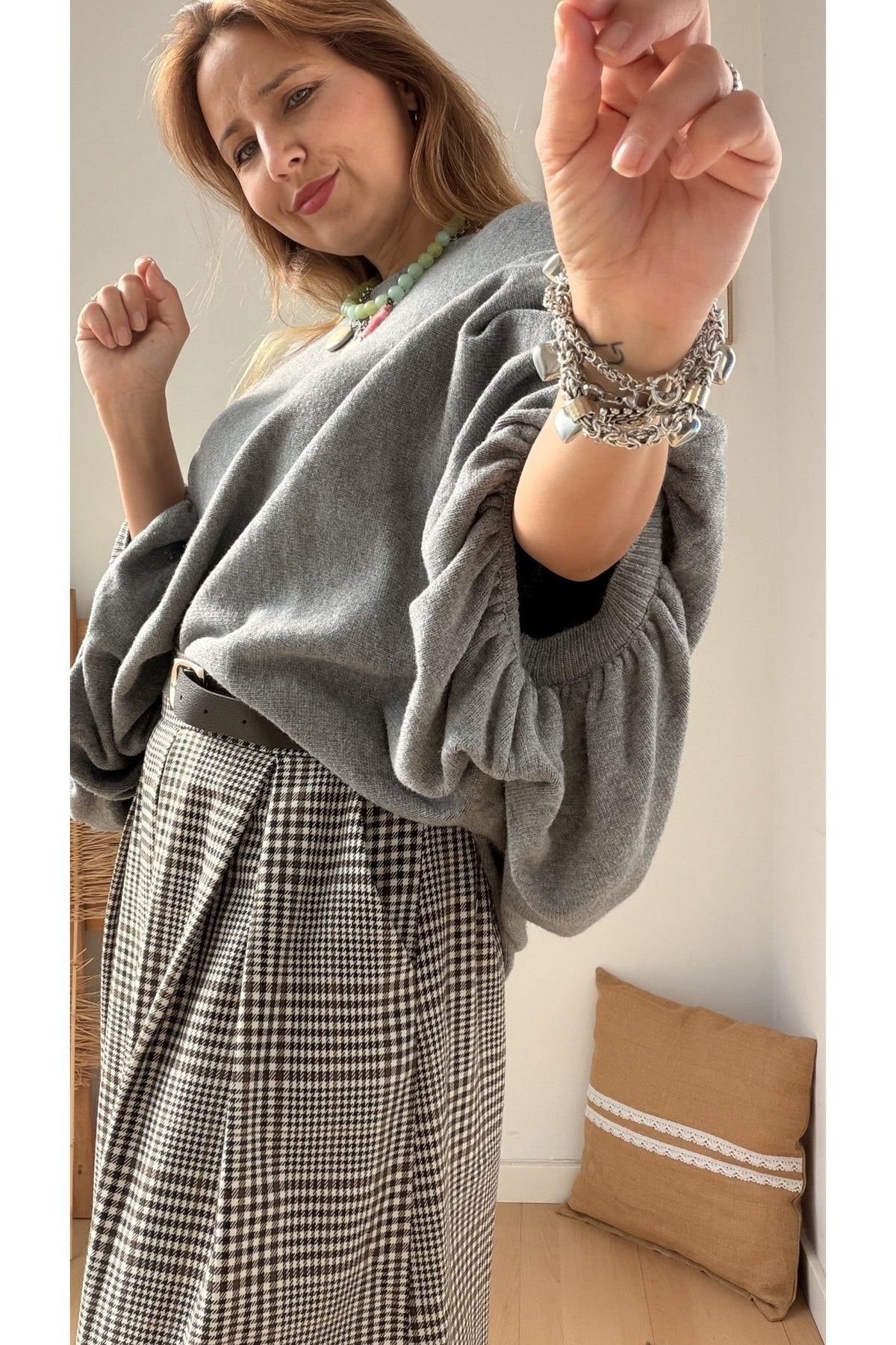 Camisola Poncho Lara – vista 5