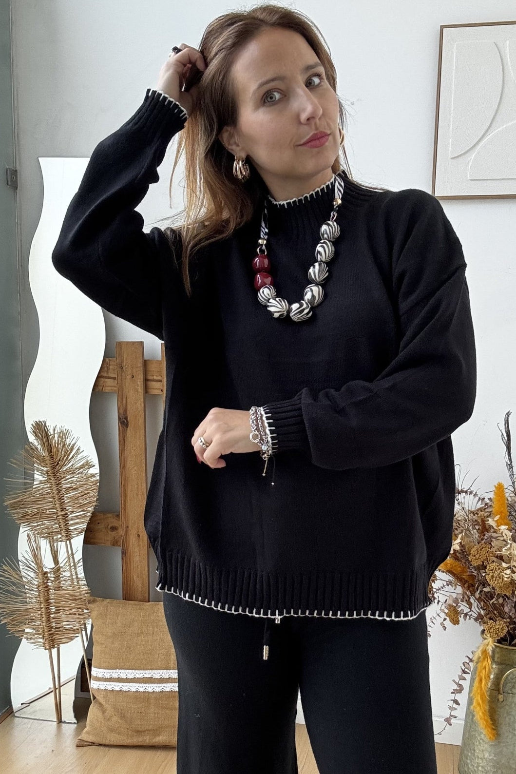 Conjunto Malha Meia Gola – vista 1