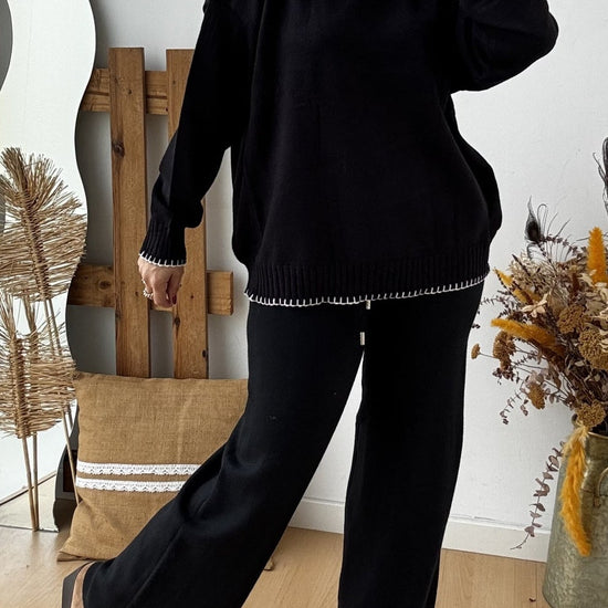 Conjunto Malha Meia Gola – vista 3