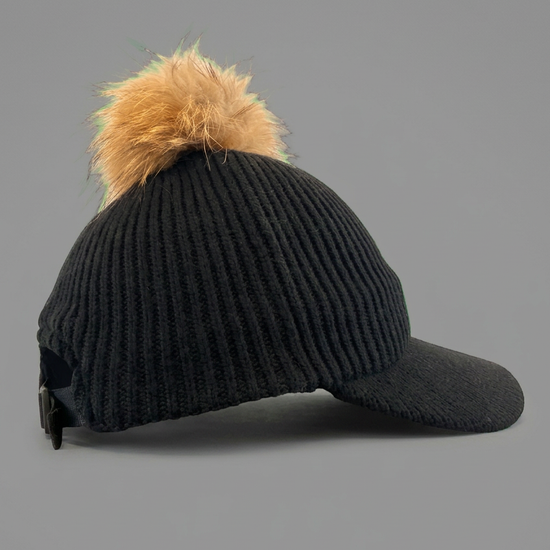 GORRO BONÉ POM POM PRETO – vista 6