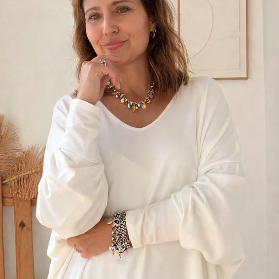 Camisola Fluida - Corte Oversized – vista 1