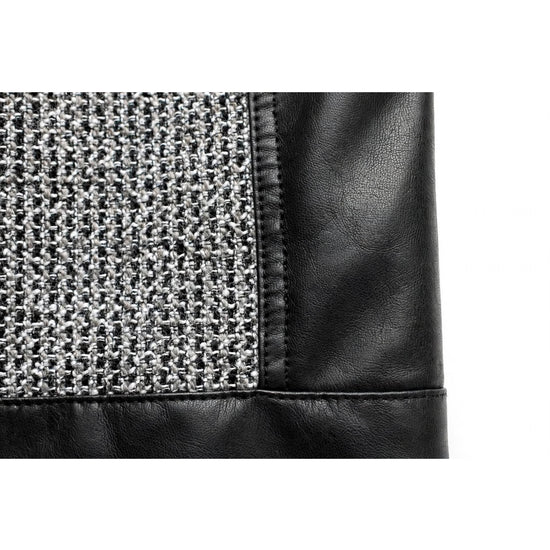 VESTIDO TÚNICA PRETO & TWEED – vista 4