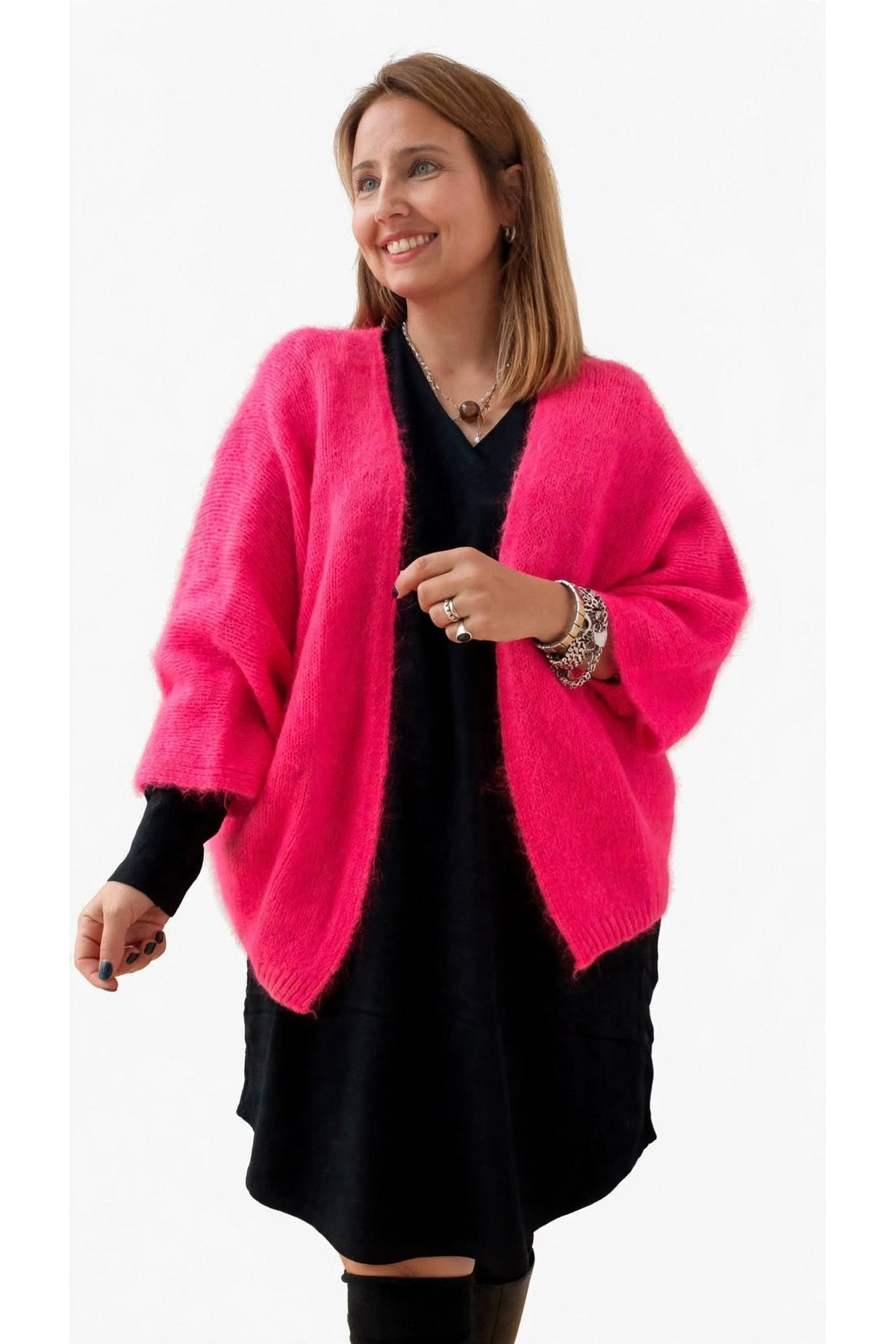 CARDIGAN MOHAIR – vista 3