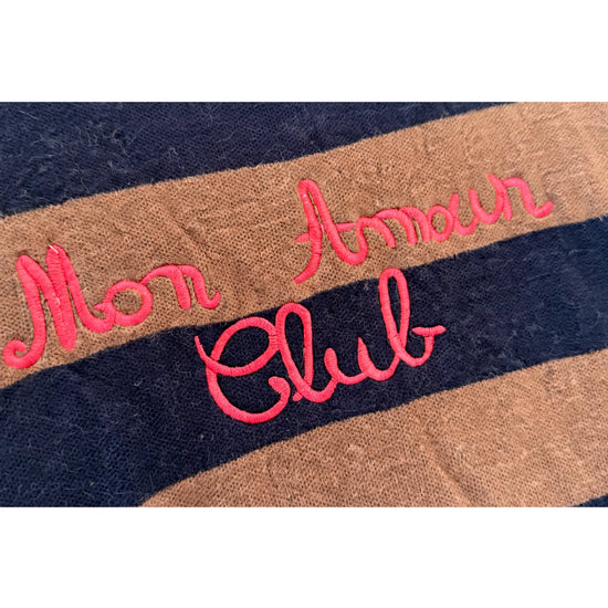 Camisola Riscas Mon Amour – vista 3