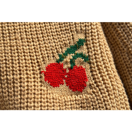 Cardigan Cerejas – vista 3