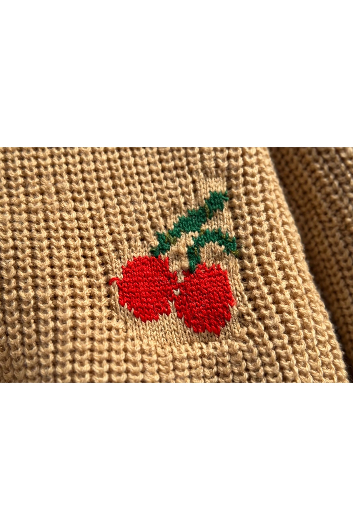 Cardigan Cerejas – vista 3